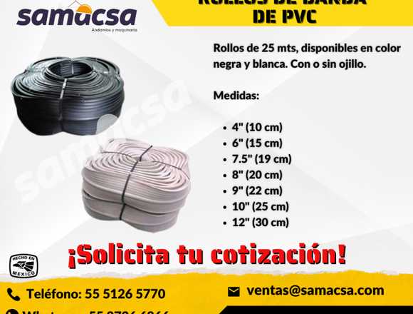 Materiales Samacsa, equipo Banda de PVC 