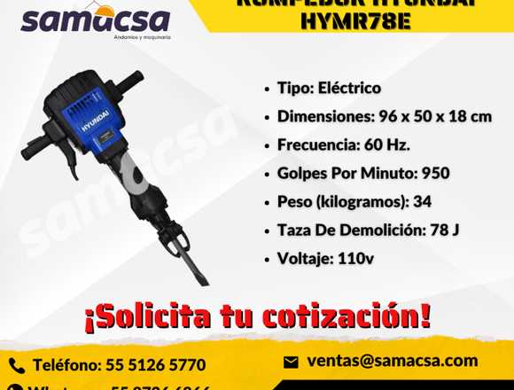 Rompedores de 34kg tipo eléctricos HYMR78E