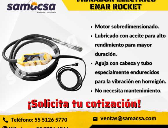 Vibrador de alta frecuencia eléctrico ROCKET ENAR 