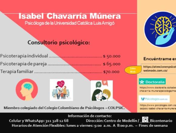 Consulta y atención en psicología