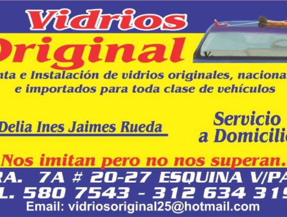 Vidrios Original Valledupar 