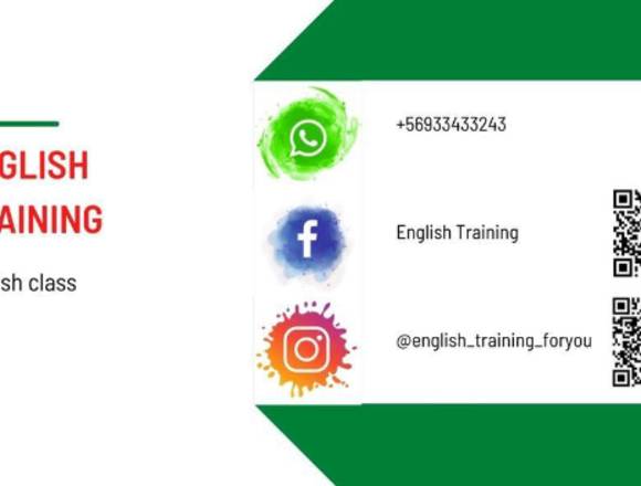 ENGLISH TRAINING, clases y curso de inglés