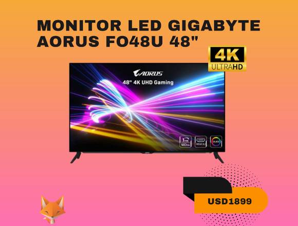 Monitor LED Gigabyte Aorus FO48U 48" UDH 4K 