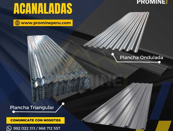 PLANCHAS ACANALADAS / MINERIAS