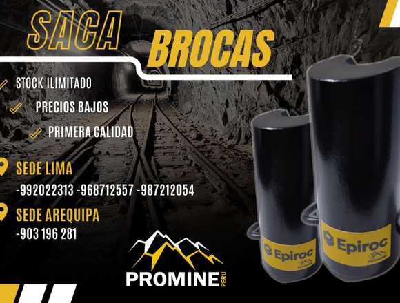SACA BROCAS / PROMINE / PRIMERA CALIDAD 