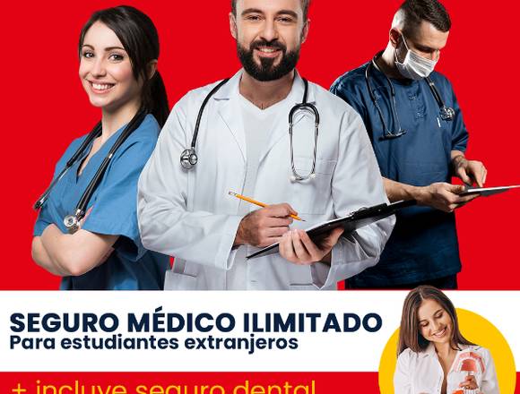 Seguro médico cobertura ilimitada para visa 