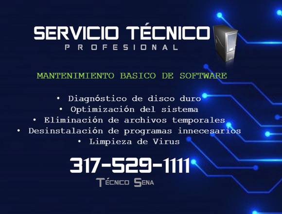 Mantenimiento de Computadores  Domicilio y remoto 