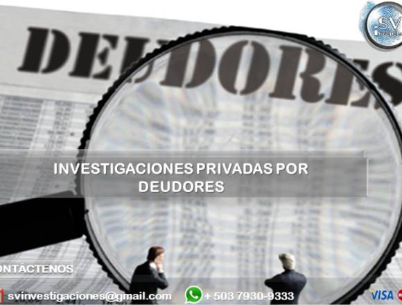  Investigación Privada por Deudores 