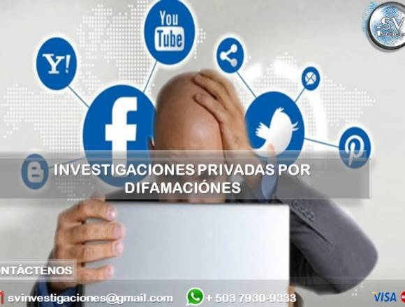 Investigación Privada por Difamación