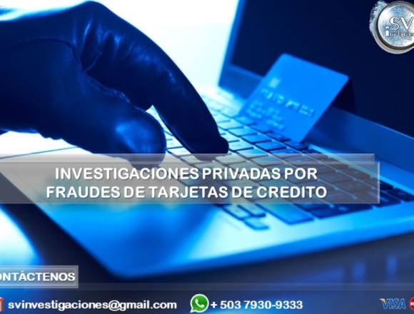 Investigación  Fraudes de Tarjetas de Crédito 