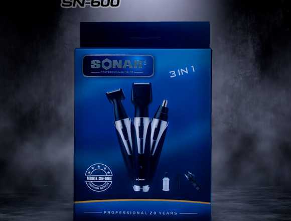 Rasuradora SONAR® Kit 3 en 1 Recargable