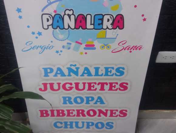 Vendo pañalera pequeña pero con buen surtido 