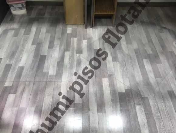 piso flotante GRIS 3 STRIP  100% RECOMENDADO