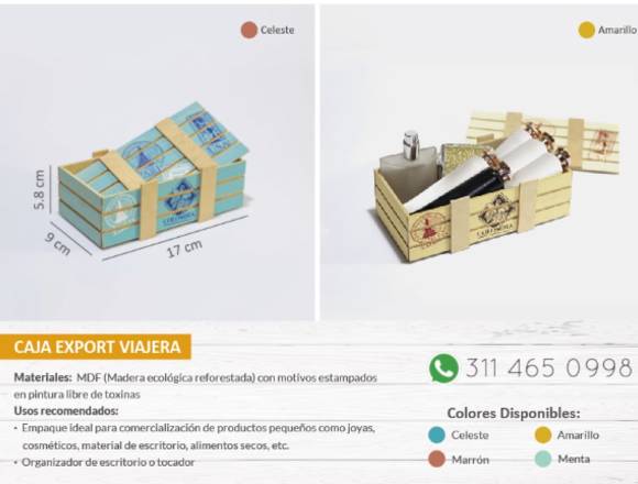 Cajas, Bandejas y Canastas 