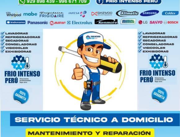 SERVICIO TÉCNICO REFRIGERADORAS Y LAVADORAS  