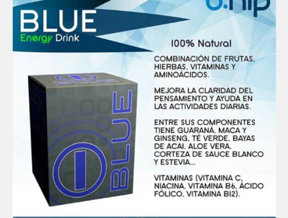 BLUE ENERGY Energía y rendimiento natural