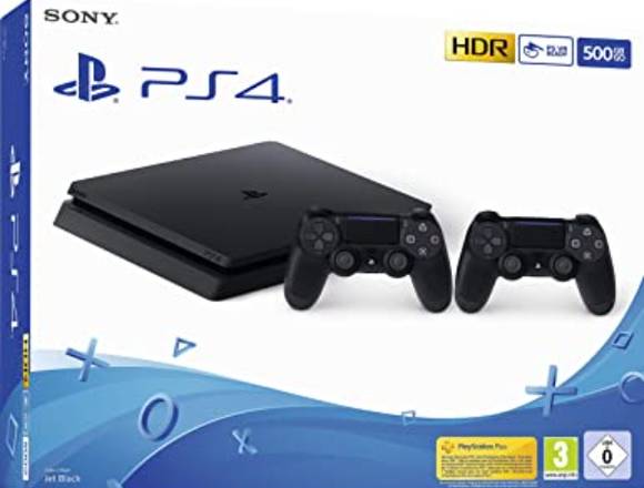 PS4 Slim 500GB 2 Joystick 2 Juegos Oferta