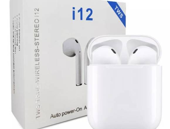 Audífonos Earpods Touch Inalámbricos Bluetooth i12