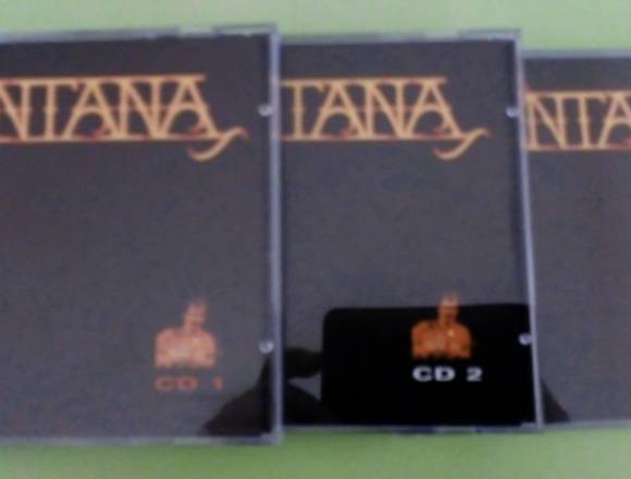 TRIPLE CD DE CARLOS SANTANA