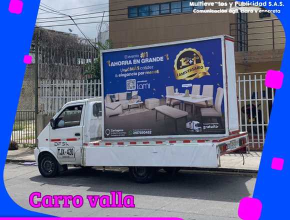 Alquiler de carro valla en barranquilla