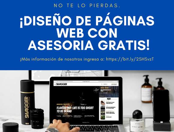 Diseño de página web profesional para su negocio 