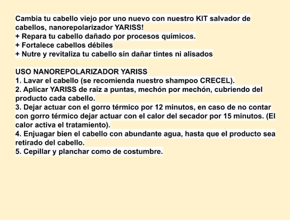 Tratamiento Nanorepolarizador para Cabello débil