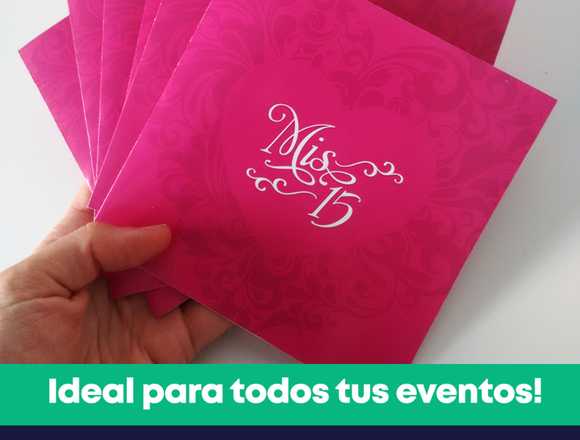 Sobre Para Invitaciones De 15 Boda