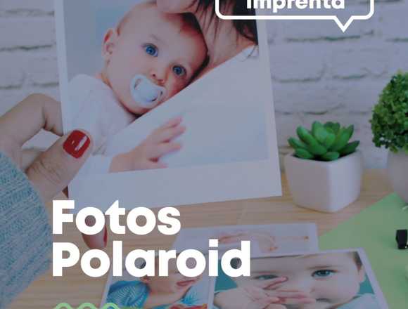 Fotos Polaroid Impresas