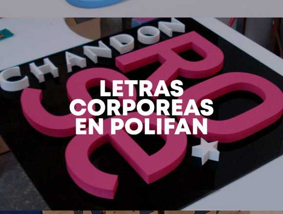 Letras Corporeas En Polyfan