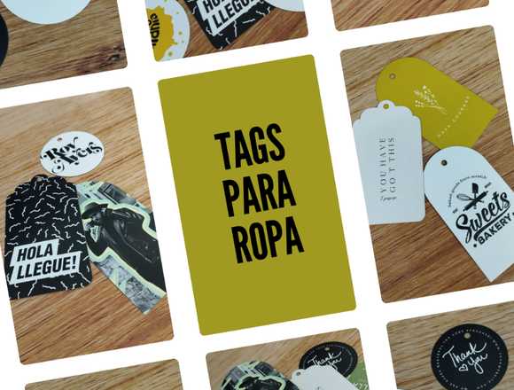 Tags Etiquetas Para Ropa