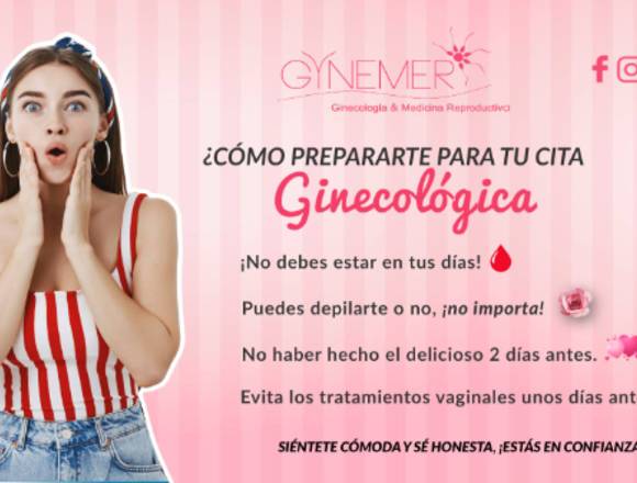 Cómo debes prepararte para consulta ginecológica