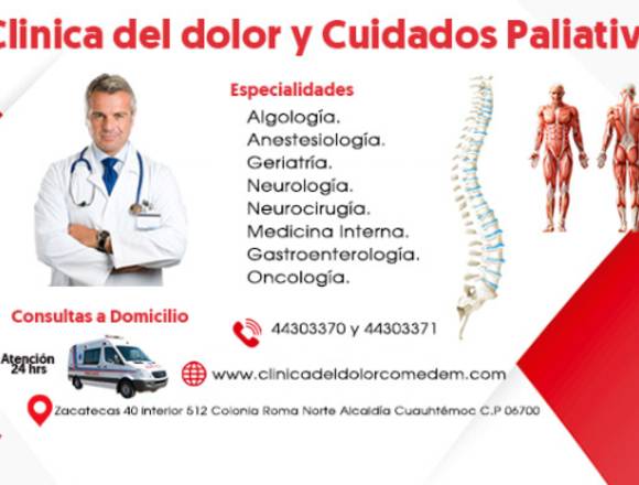 Clínica del Dolor y cuidados paliativos 