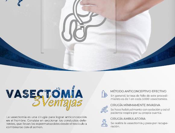 👨‍⚕ Vasectomía 💦....