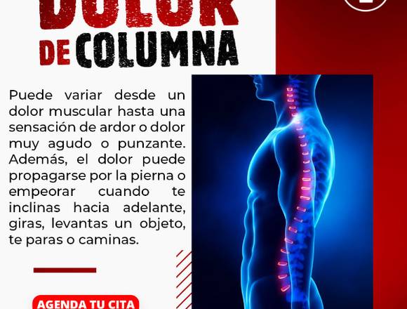 🥵 Dolor de Columna 🤒