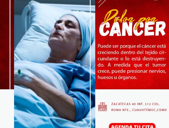 🤒 Dolor por Cáncer 🥵