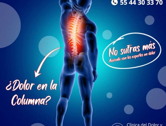 ¿Dolor intenso en la Columna?