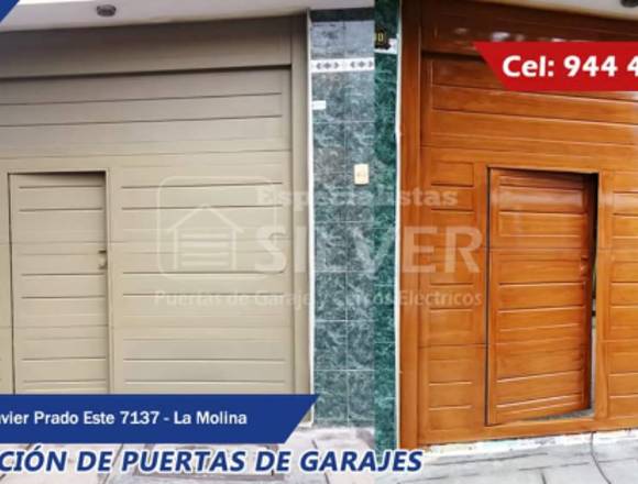 FABRICACION DE PUERTAS AUTOMÁTICAS LEVADIZAS  