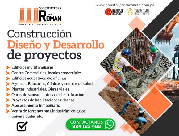 CONSTRUCTORA EN SJL - CONSTRUCTORA ROMAN