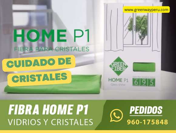 Green Fiber Home P1 Fibra Para Cristales 