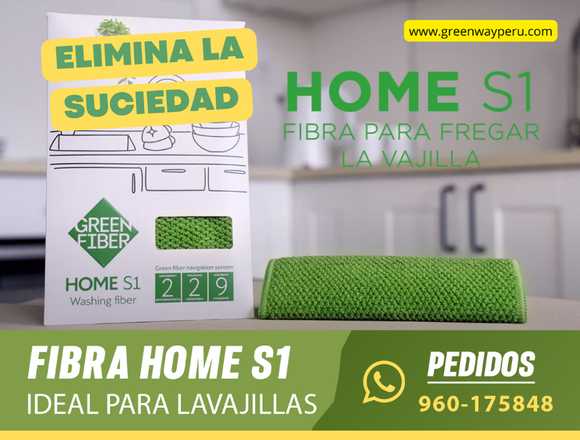 Green Fiber Home S1 Fibra Lava Vajilla