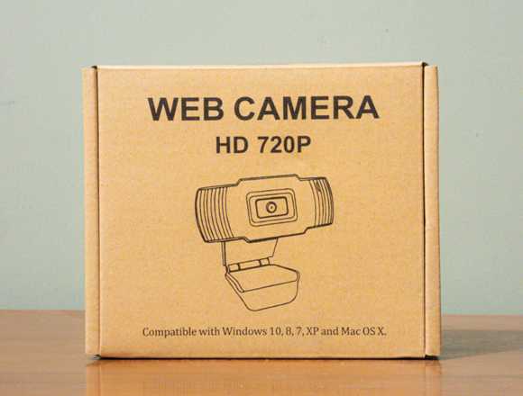 Cámara Webcam 720 HD con micrófono USB Jack 35mm