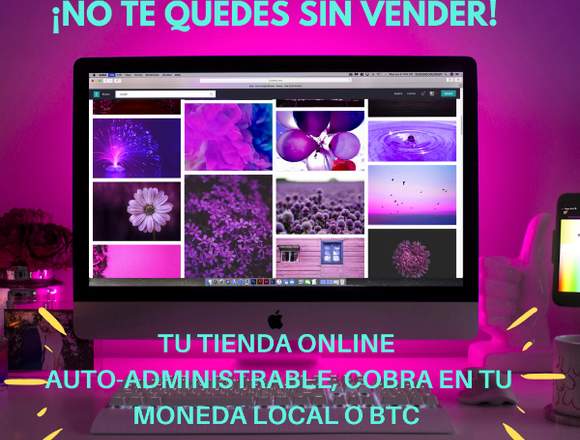 Crea tu tienda ONLINE!