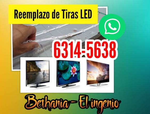 Reemplazo de Tiras LED TV y Smart TV