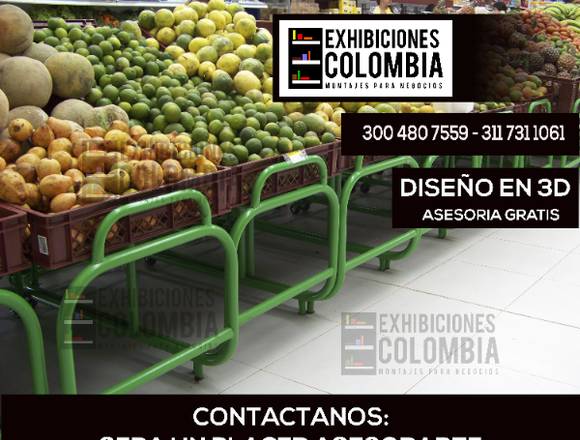 Mobiliario para fruvers