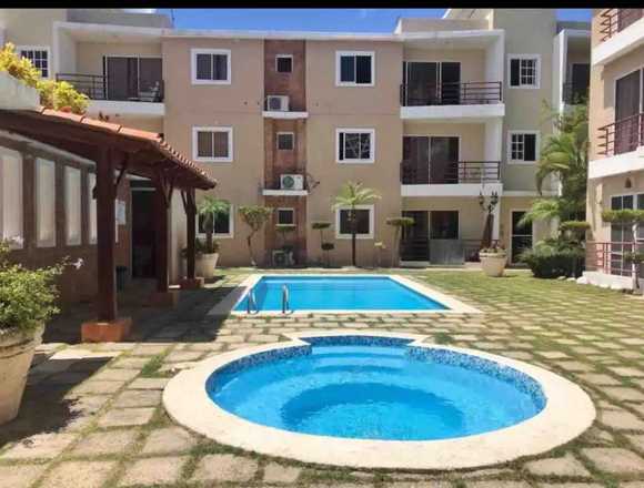 Apartamento en Bavaro, 2 Habitaciones, 2 baños 