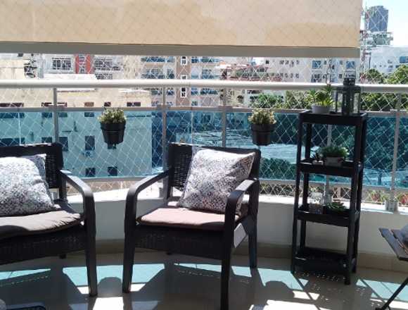 Apartamento en Mirador Norte, SD, 3 habs. 3 baños 