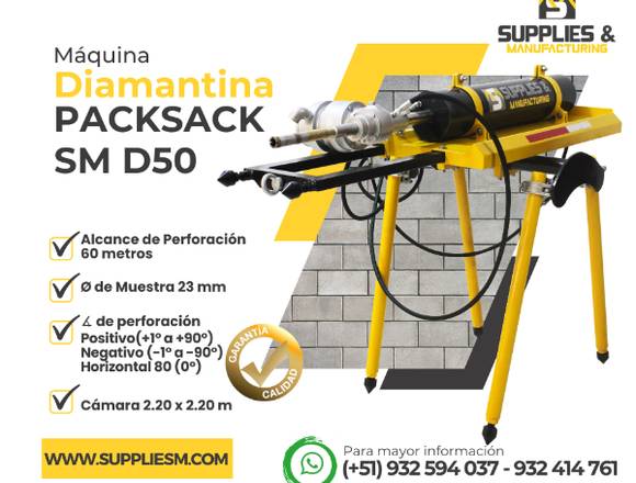 Packsack| Perforadora Para Superficie Mina 