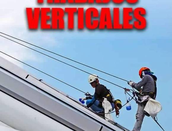 TRABAJOS VERTICALES - ALTURA - LIMPIEZA