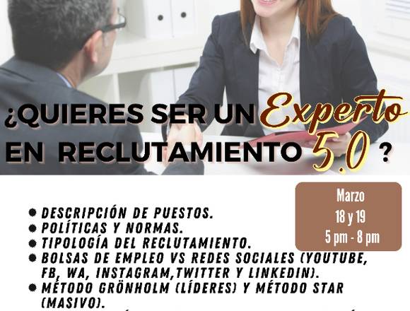 EXPERTO EN RECLUTAMIENTO 5.0