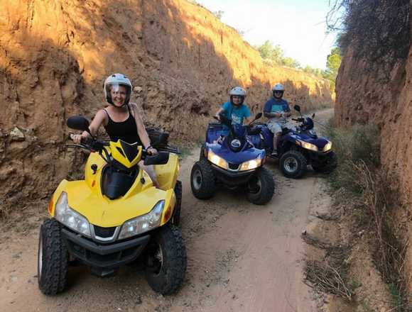 QUADS AVENTURA SALOU CAMBRILS LA COSTA DORADA.